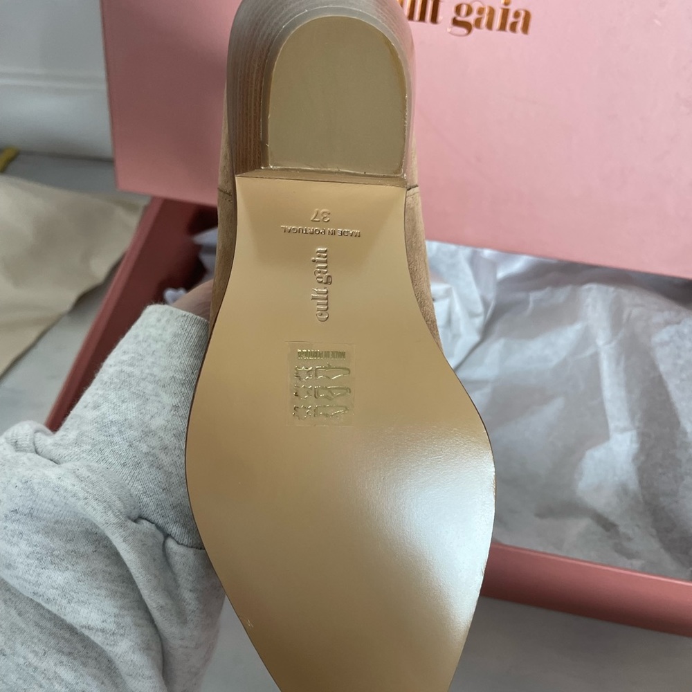 ❌SOLD❌CULT GAIA Nova Suede Western Boots Camel Pull ON - Picture 10 of 10